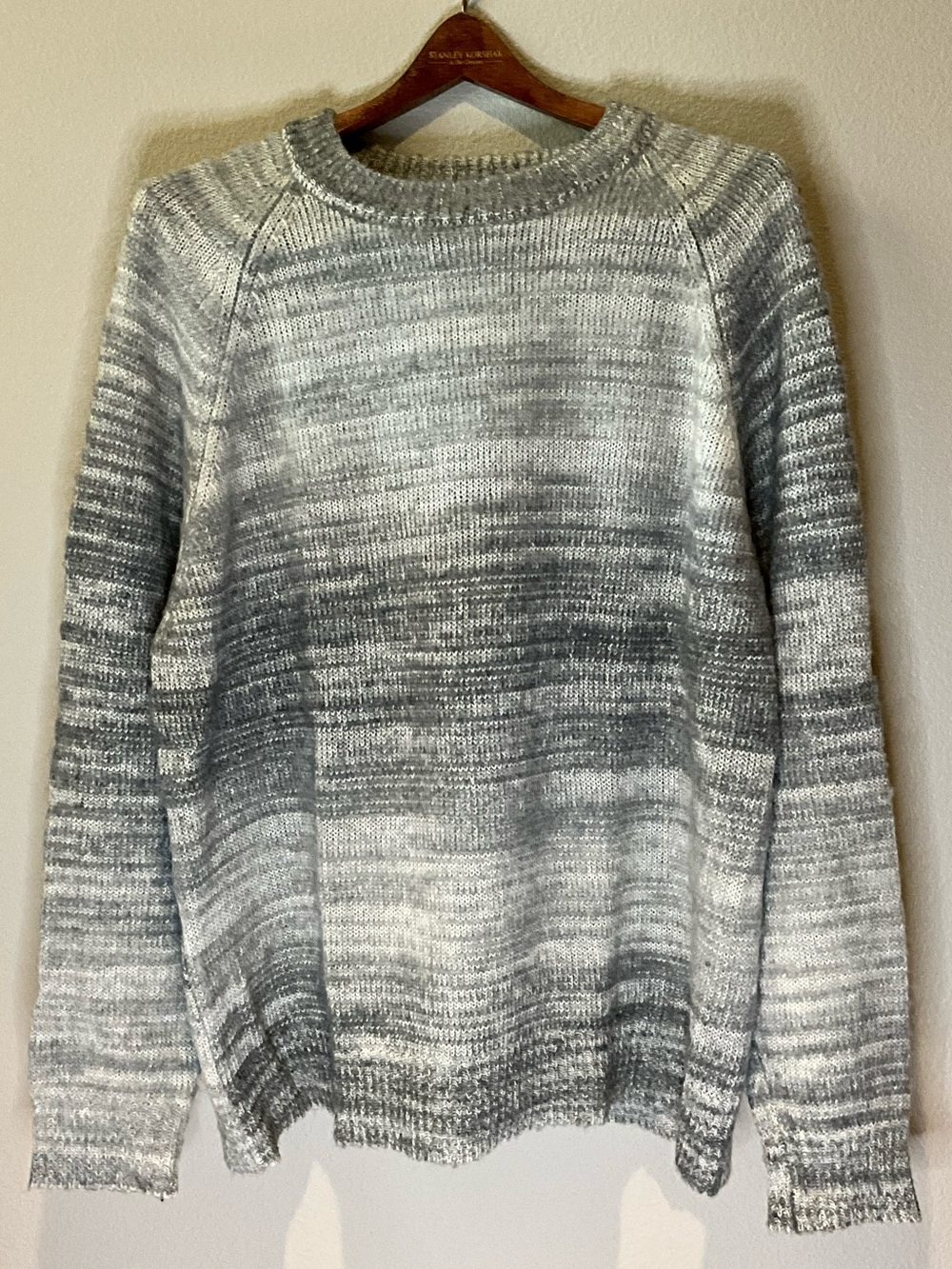 Stampd Men’s Crewneck Gradient Gray Sweater